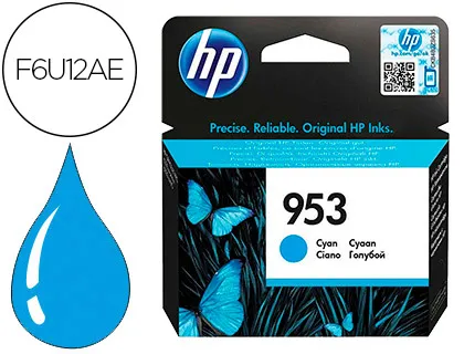 Tinteiro hp Jet 953 Officejet Pro 8210 / 8710 / 8725 Cian 700 Pag