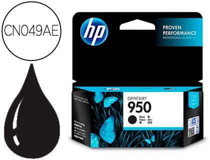 Tinteiro HP 950 Preto Cn049ae Capacidade 1000 Pag