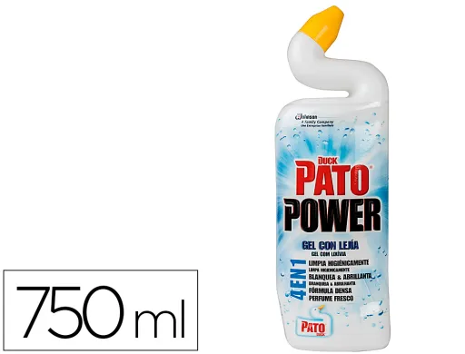 Limpa Sanitas Pato Formula 4 em Gel com Lexivia 750 Ml