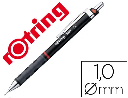 Lapiseira Rotring Tikky 1 mm Preta