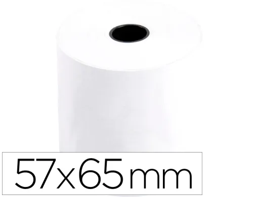 Rolo Papel para Impressora 57x60x11 mm 60 gr