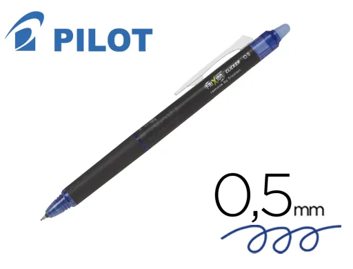 Esferografica Pilot Frixion Point Clicker Apagavel 0,5 mm Azul