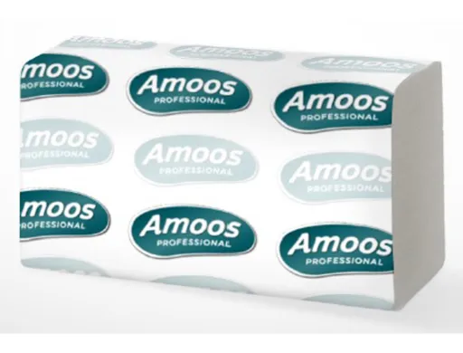 Toalha Seca Maos Amoos Profissional 2 Folhas 32 gr 21x22 cm Caixa de 20 Packs de 142 Unidades