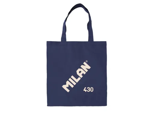 Saco com Asas Milan Tote Bag Serie 1918 Cor Azul Marinho 380x410 mm