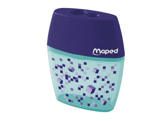 Apara Lapis Maped Plastico Shaker Pixel Party 2 Usos