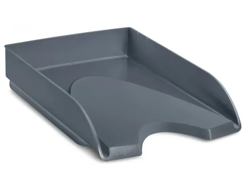 Bandeja de Secretaria Cep Mineral Plastico Cor Cinza 350x260x65 mm