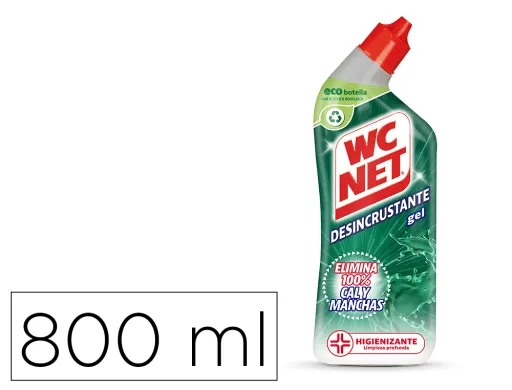 Liquido de Limpeza Wc Net Gel Energy Desincrustante Garrafa de 800 Ml