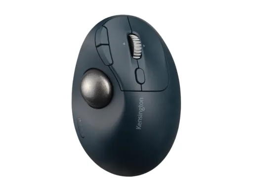 Rato Kensington Otico Trackball Pro Fit Ergo Tb550 Sem Fios 1600 Dpi Mini Usb 2,4 Ghz Cor Preto