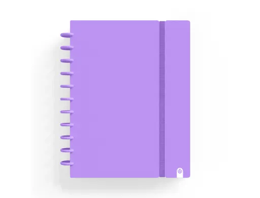 Caderno Carchivo Ingeniox Foam A5 80 F Quadricula Violeta