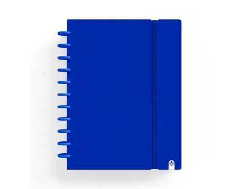 Caderno Carchivo Ingeniox Foam A5 80 F Quadricula Azul Escuro