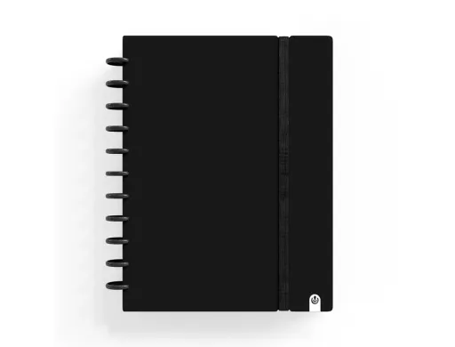 Caderno Carchivo Ingeniox Foam A5 80 F Quadricula Preto