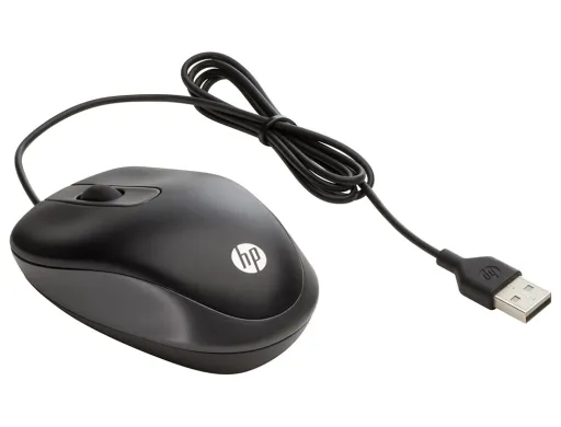 Rato HP Viagem Otico 1000 Dpi Usb-a Comprimento Cabo 100 cm Cor Preto