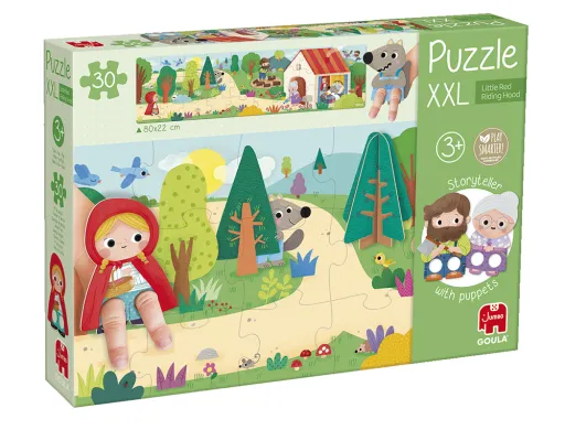 Puzzle Goula Jumbo XXL Capuchinho Vermelho 30 Pecas