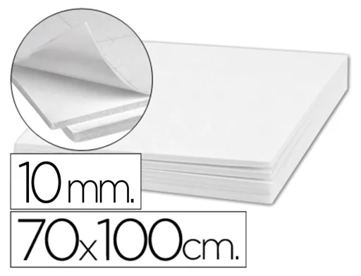 Cartao KapaLine Liderpapel Branco Adesivo 1 Face 70x100cm Espessura 10 mm