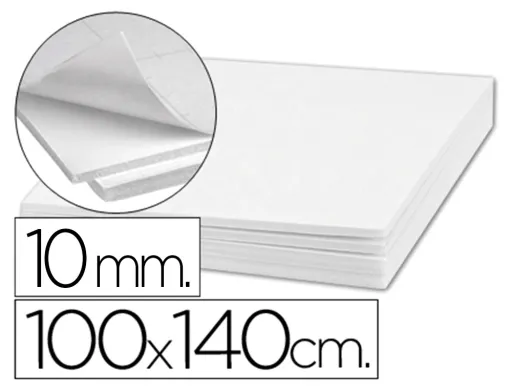 Cartao KapaLine Liderpapel Branco Dupla Face 100x140cm Espessura 10 mm