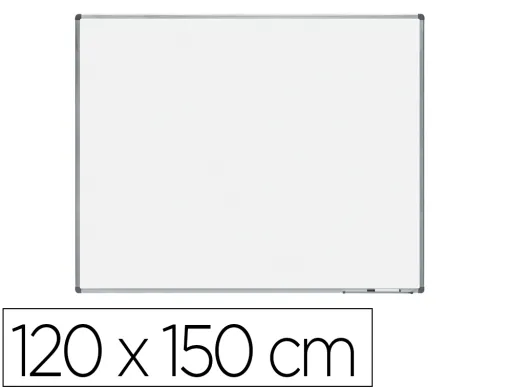 Quadro Branco Rocada Lacado Magnetico Moldura Aluminio com Cantos 120x150 cm