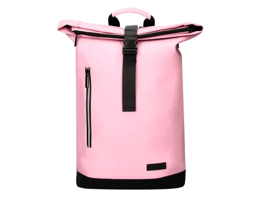 Mochila Antartik Waterproof Enrolavel Desenho Casual Cor Rosa 480x130x280 mm