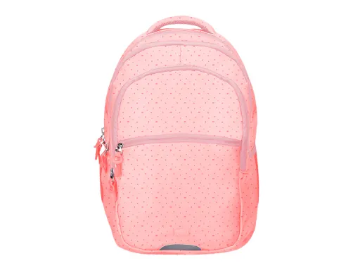 Mochila Escolar Multibolso Desenho Rosa 450x145x300 mm