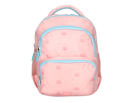 Cartera Escolar Moc Hila Multibolsillo Infantil Rainbows Rosa 350x110x270 mm