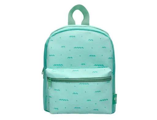 Cartera Preescolar Mochila Infantil Diseño Verde 250x115x210 mm