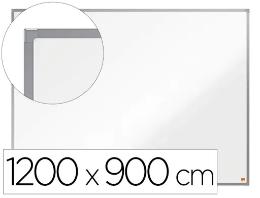 Quadro Branco Nobo Essence Aco Vitrificado Magnetico 120x90 cm