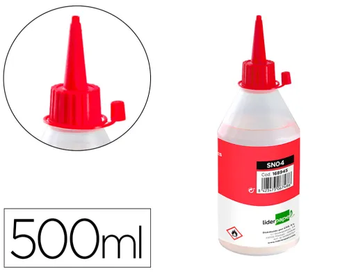 Silicone Liquido Liderpapel para Manualidades Frasco de 500 ml