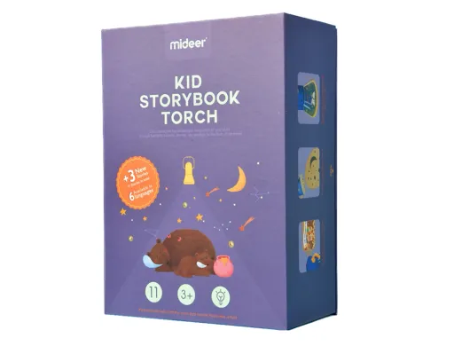 Jogo Mideer Antorcha Kids Storibook com 12 Contos