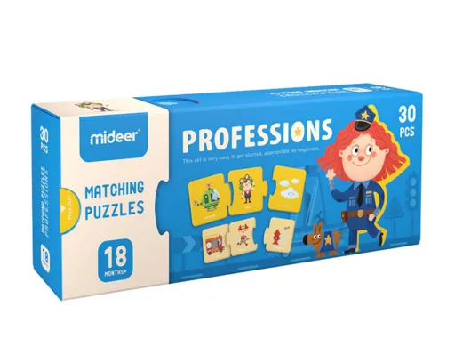 Puzzle Mideer Profissoes 30 Pecas