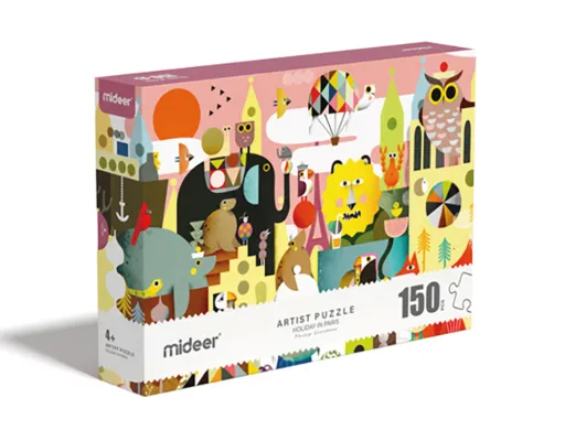 Puzzle Mideer Artist Ferias em Paris 150 Pecas