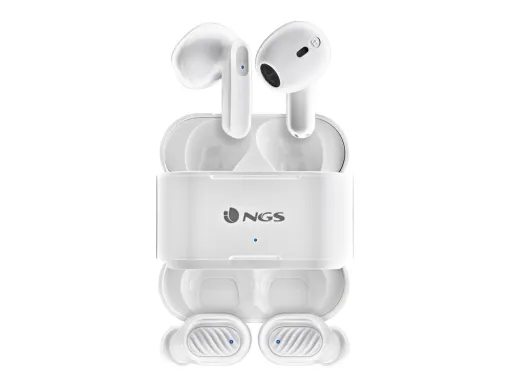 Auricular Ngs Artica Duo Bluetooth Tatil 30 Horas Autonomia Cor Branco