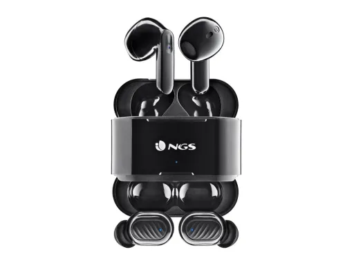 Auricular Ngs Artica Duo Bluetooth Tatil 30 Horas Autonomia Cor Preto