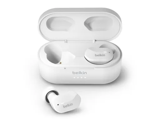 Auricular Belkin Auc001btwh True Bluetooth Soundform Cor Branco