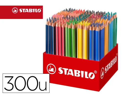 Lapis de Cor Stabilo Trio az School Pack de 300 Unidades 20 Cores Sortidas