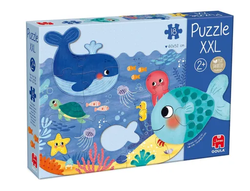 Puzzle Goula Xxl 18 Pecas Oceano