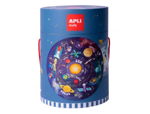 Puzzle Apli Circular Sistema Solar 48 Pecas