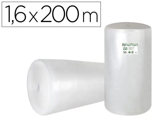 Plastico com Bolhas Liderpapel Ecouse 1.60x200m 30% de Plastico Reciclado