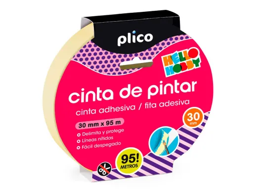 Cinta Adesiva Plico para Pintor 95 mt X 30 mm