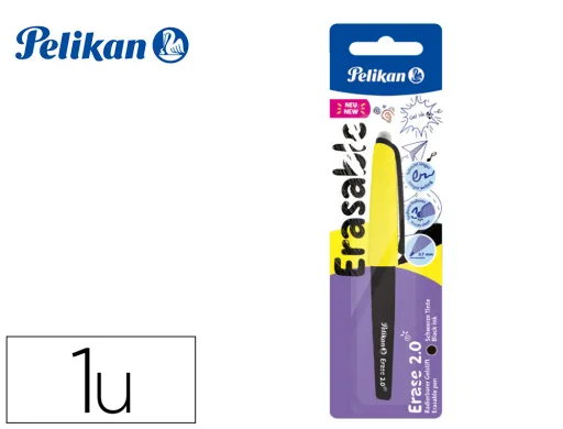 Roller Pelikan Erase 2.0 Apagavel Ponta 0,7 mm Tinta Gel Cor Preto