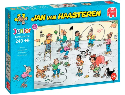 Puzzle Jumbo Jan Van Haasteren Hora de Brincar 240 Pecas