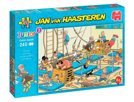 Puzle Goula Jumbo Jan Van Haasteren Clase de Gym 240 Piezas