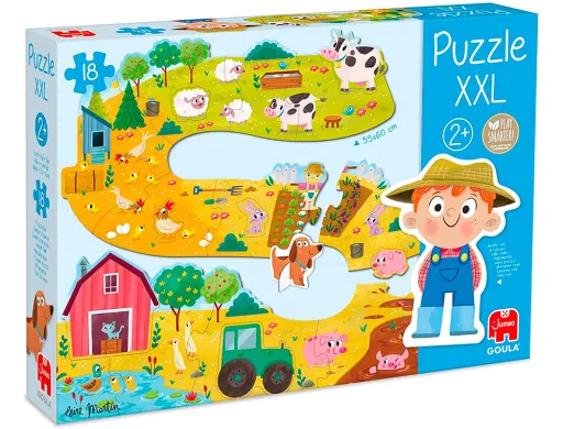 Puzzle Goula Xxl Quintas 18 Pecas