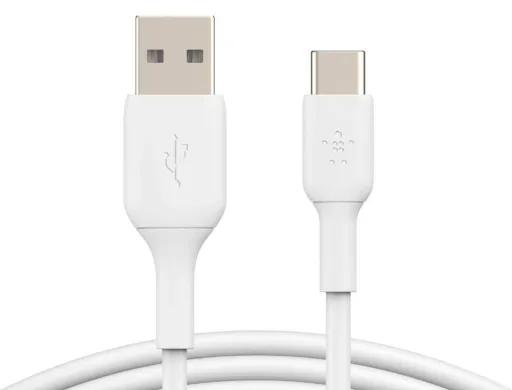 Cabo Belkin Cab001bt2mwh Usb-c a Usb-a Boos Charge Comprimento 2 M Cor Branco