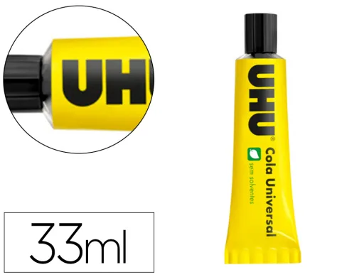 Cola Universal Uhu Sem Solventes 33 Ml