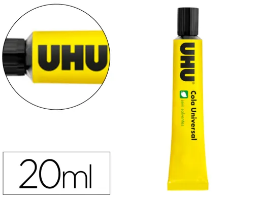 Cola Universal Uhu Sem Solventes 20 Ml