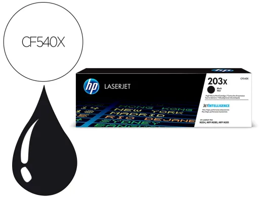 HP 203X Cartucho de Toner Original Preto de Alto Rendimento