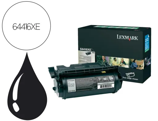 Toner Lexmark Laser T644 64416xe Preto 32000 Paginas