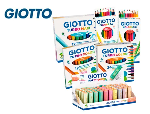 Lote Giotto Desenhar e Colorir Regresso à Escola 2021