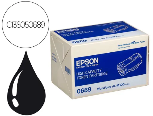 Tinteiro Epson S050689 al-M300dn Preto 10000 Paginas