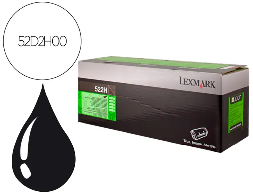 Toner Laser Lexmark 522h Preto