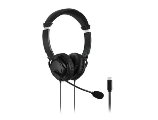 Auriculares Kensington Hi-fi com Microfone Cabo Usb-c 182 cm